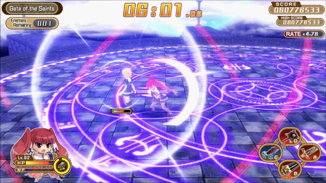 Main characters battle sequence.